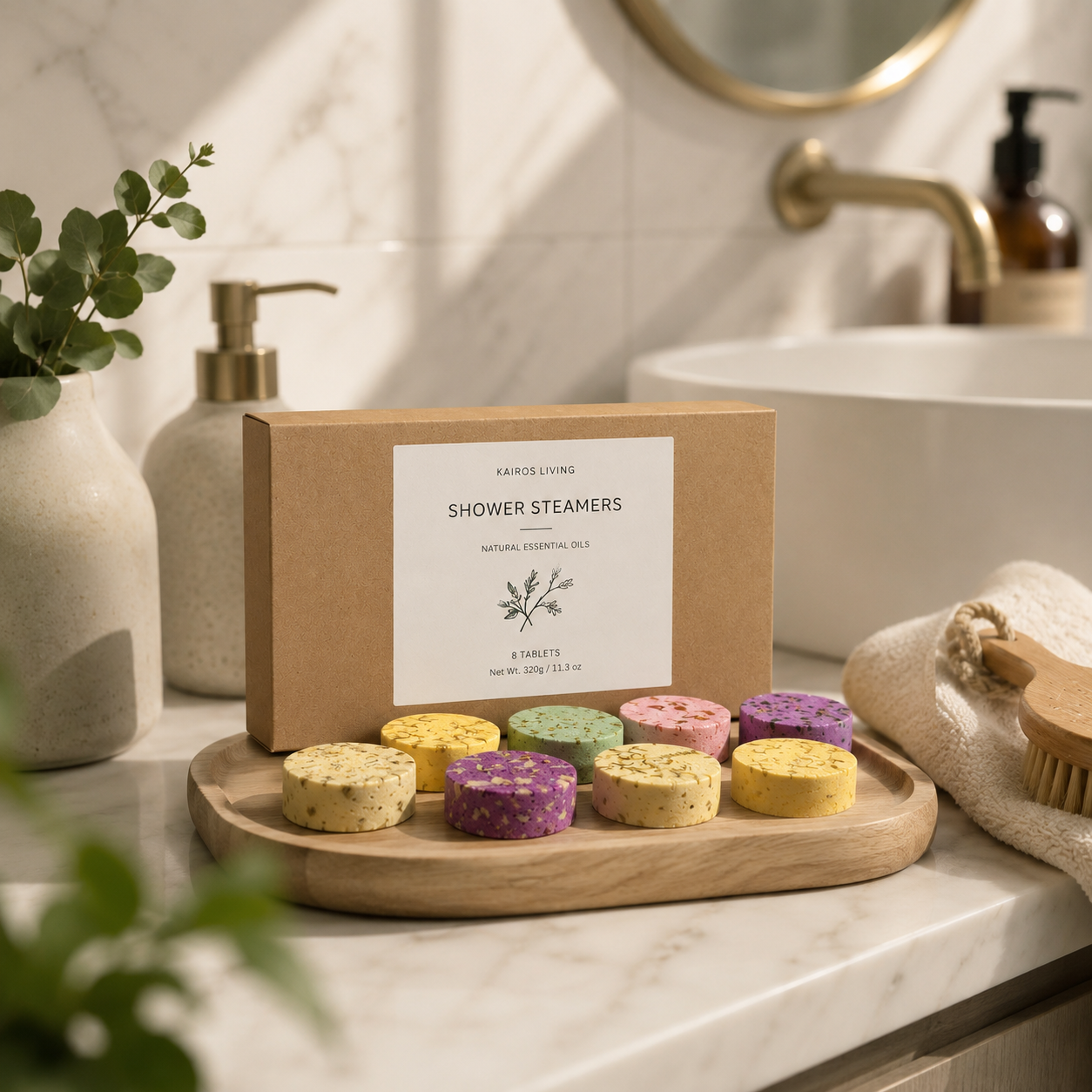 Rose Shower Steamers | 8 Pack